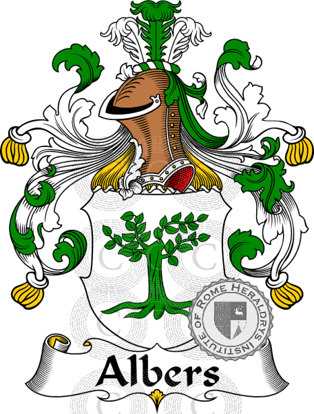 Escudo de la familia Albers