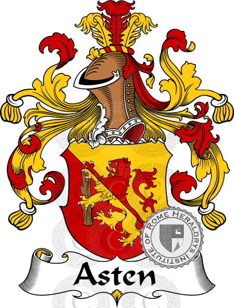 Coat of arms of family Asten