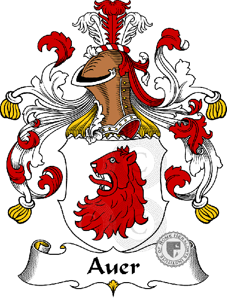 Coat of arms of family Auer