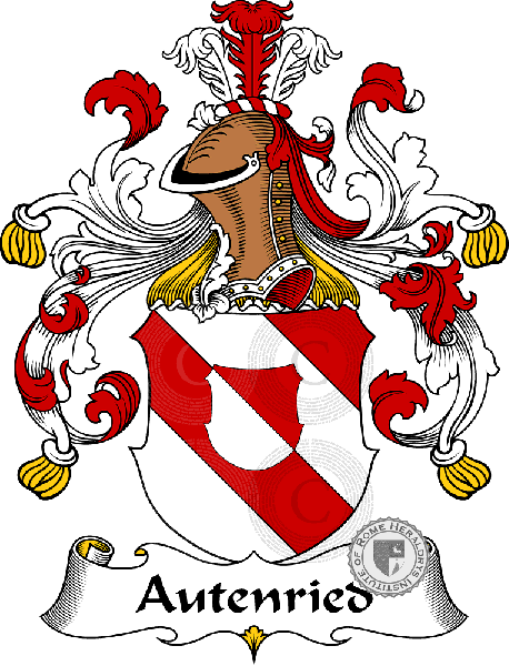 Coat of arms of family Autenried