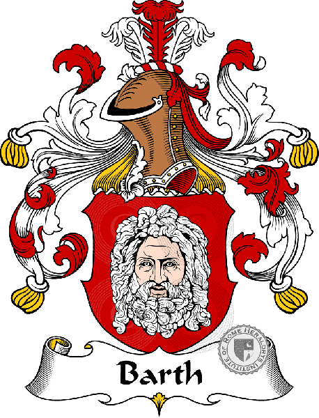 Coat of arms of family Barth