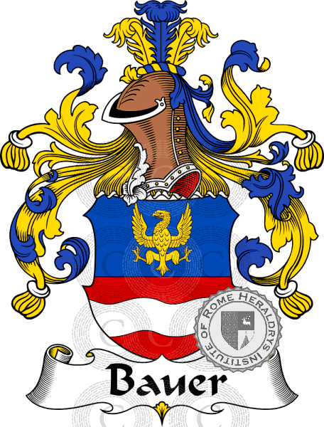 Coat of arms of family Bauer