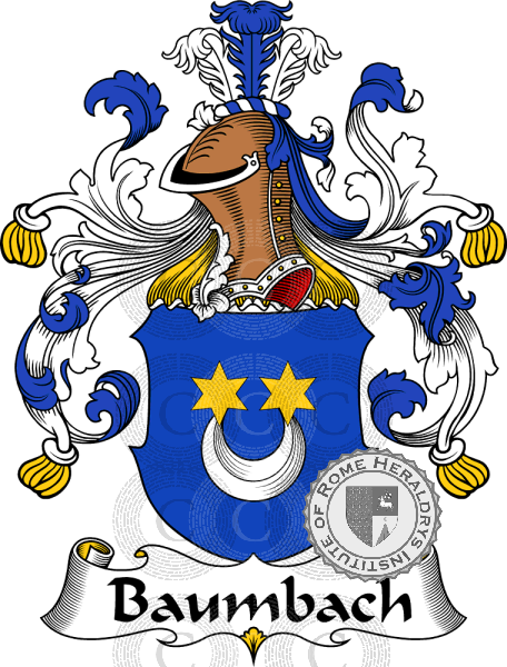 Coat of arms of family Baumbach