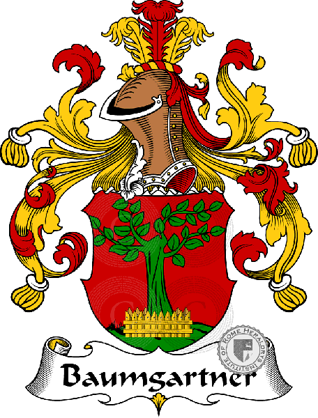 Coat of arms of family Baumgartner