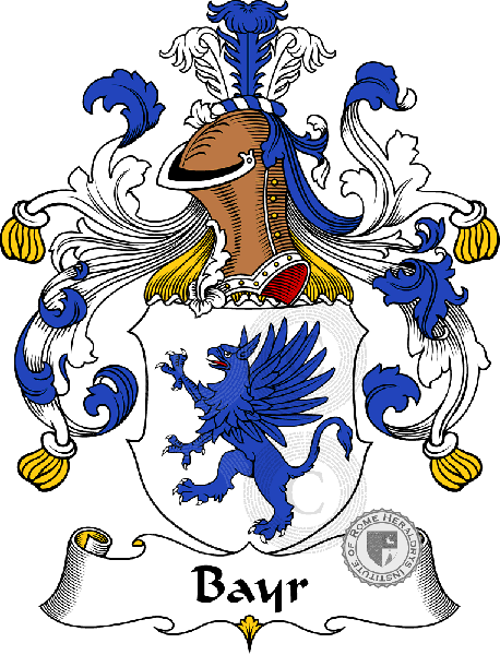 Wappen der Familie Bayr