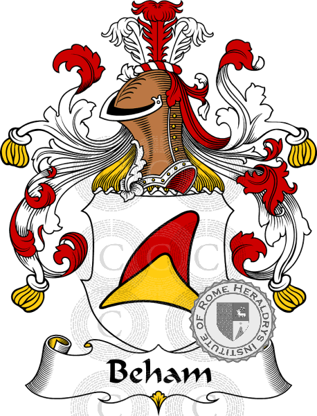 Coat of arms of family Beham