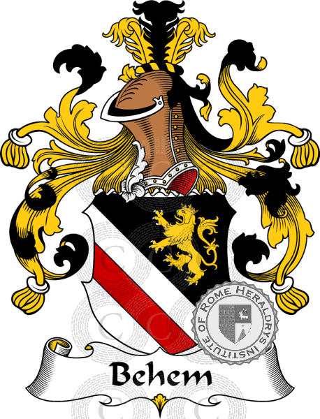 Coat of arms of family Behem