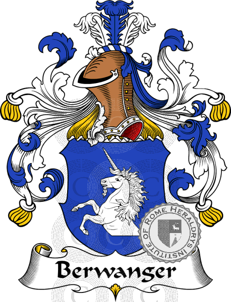 Coat of arms of family Berwanger