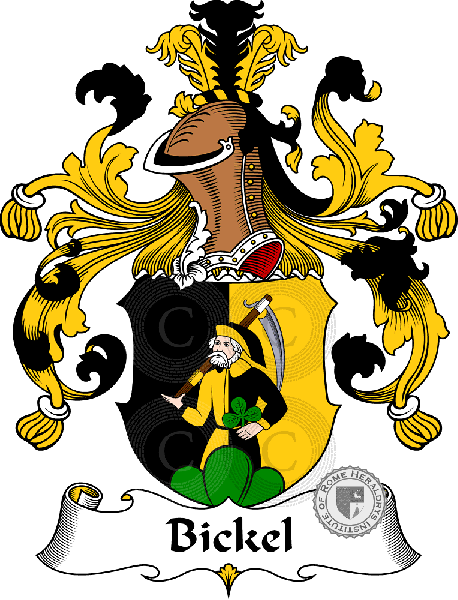Coat of arms of family Bickel