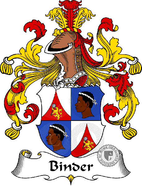 Coat of arms of family Binder