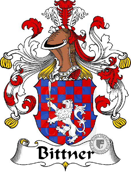 Coat of arms of family Bittner
