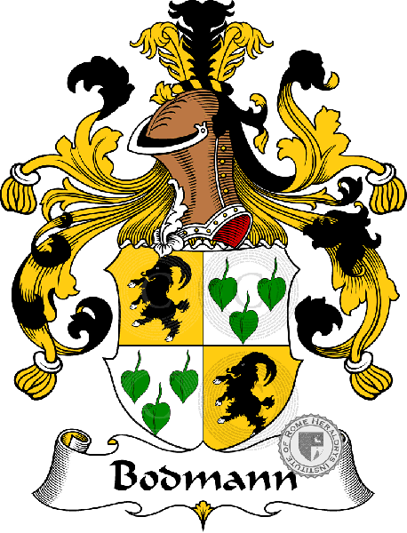 Coat of arms of family Bodmann