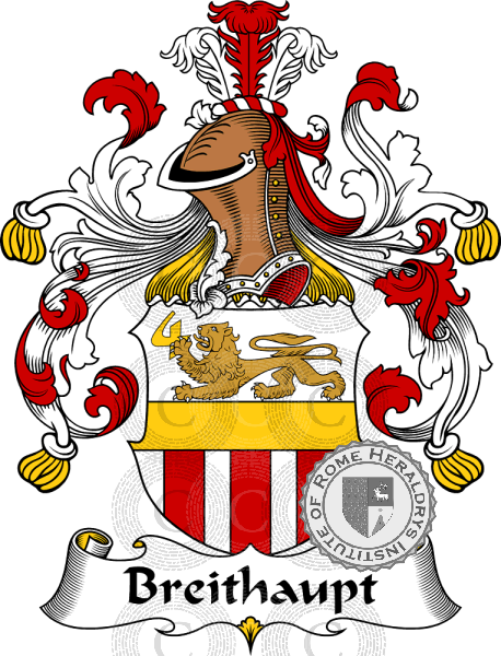 Coat of arms of family Breithaupt