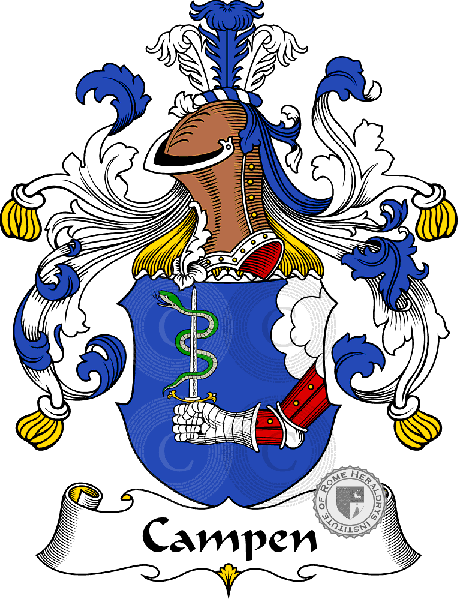 Wappen der Familie Campen (Von)