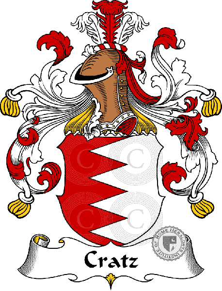 Coat of arms of family Cratz