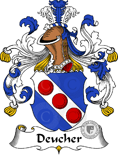 Wappen der Familie Deucher