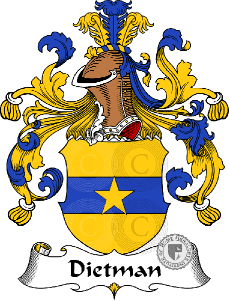 Wappen der Familie Dietman