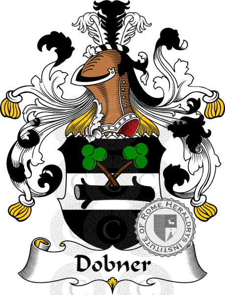 Coat of arms of family Dobner or Debner