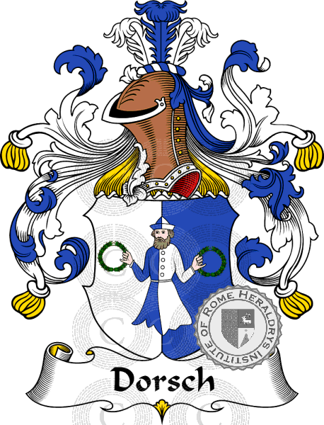 Coat of arms of family Dorsch