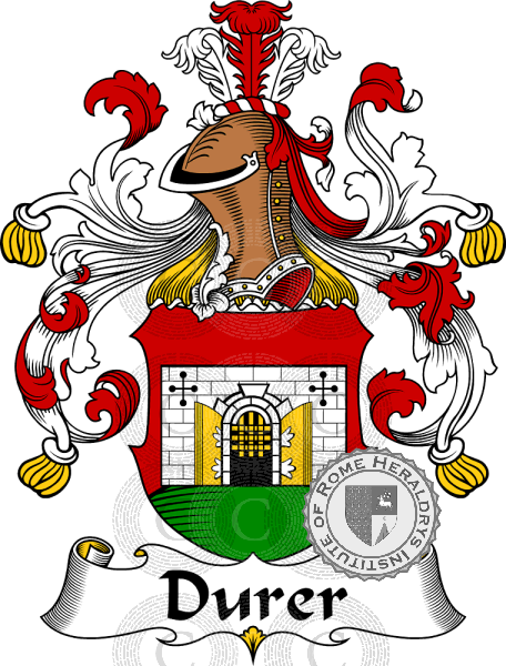 Coat of arms of family Durer