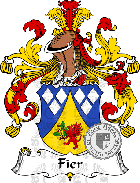 Wappen der Familie Fier