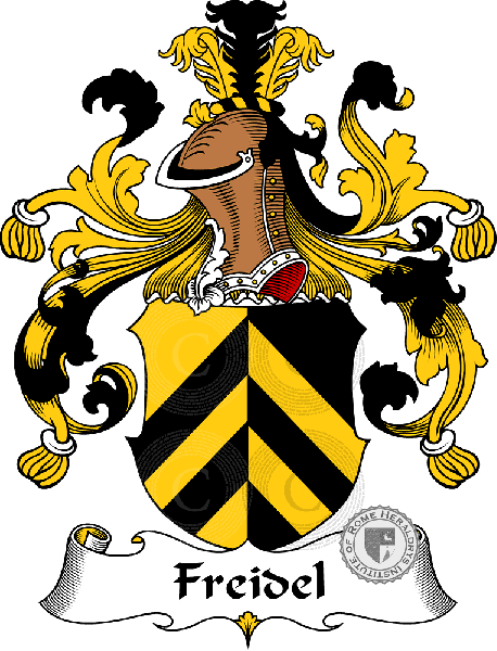 Coat of arms of family Freidel