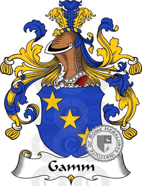 Escudo de la familia Gamm