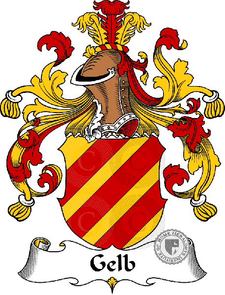 Coat of arms of family Gelb