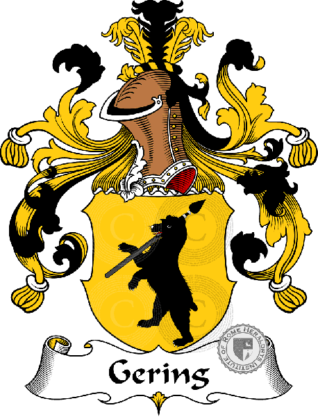 Coat of arms of family Gering