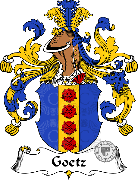 Coat of arms of family Goetz