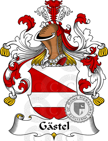 Escudo de la familia Gästel