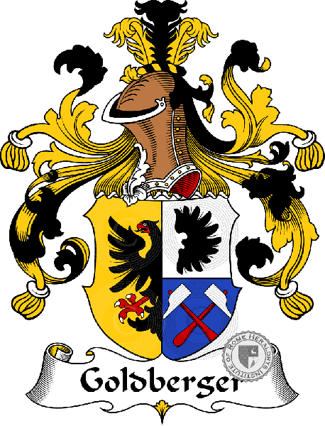 Coat of arms of family Goldberger