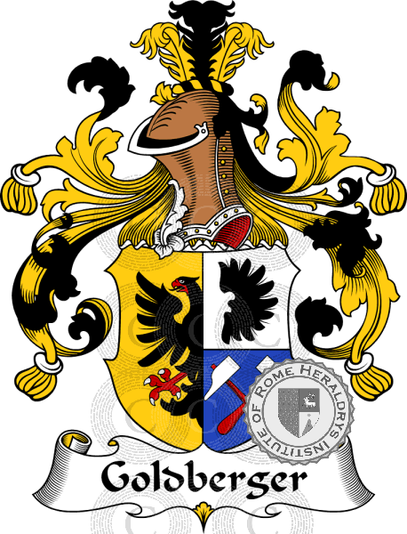 Coat of arms of family Goldberger