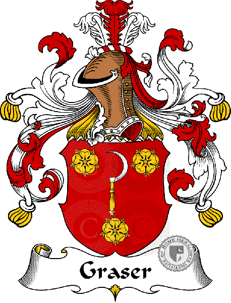 Coat of arms of family Graser