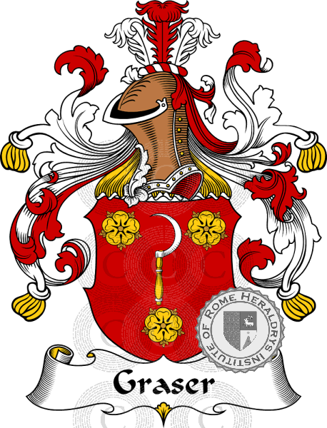 Coat of arms of family Graser