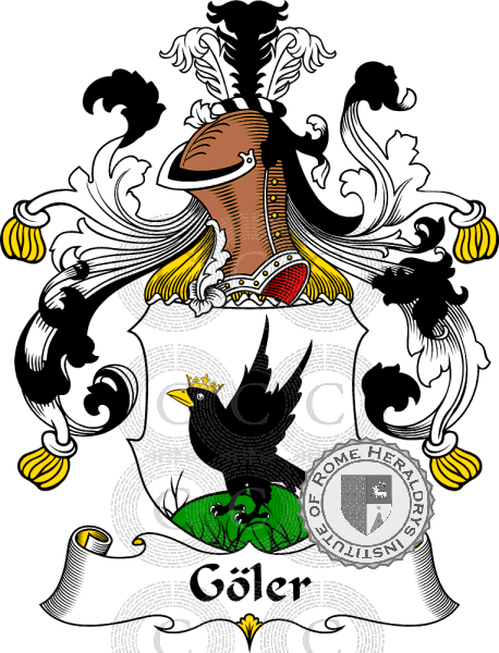 Coat of arms of family Göler