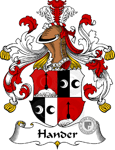 Wappen der Familie Hander