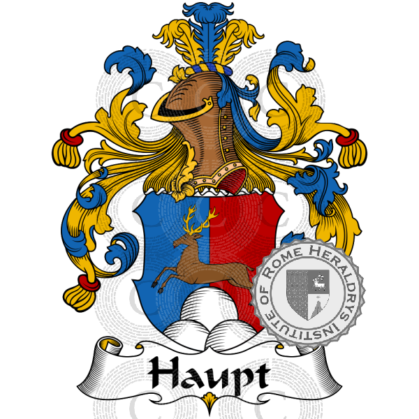 Coat of arms of family Haupt