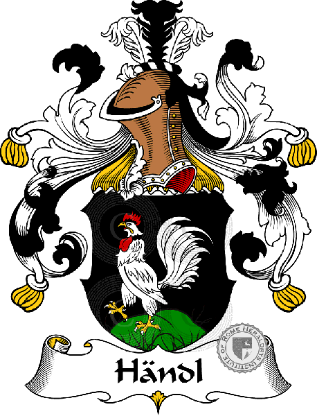 Coat of arms of family Händl
