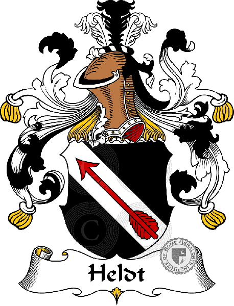 Escudo de la familia Heldt