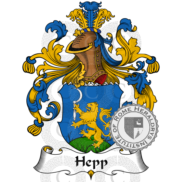 Escudo de la familia Hepp
