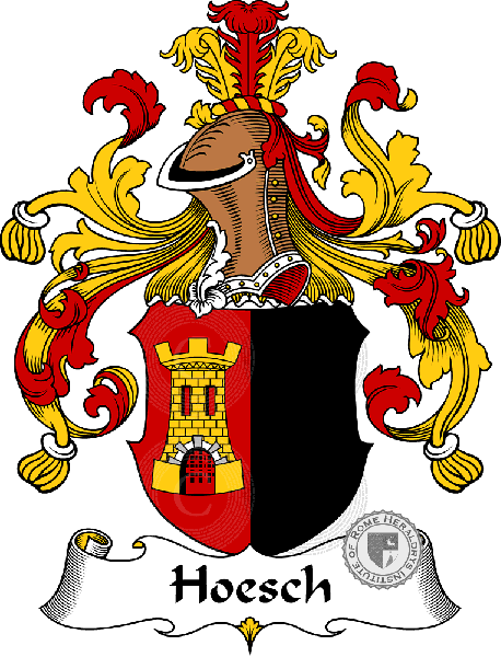 Wappen der Familie Hoesch