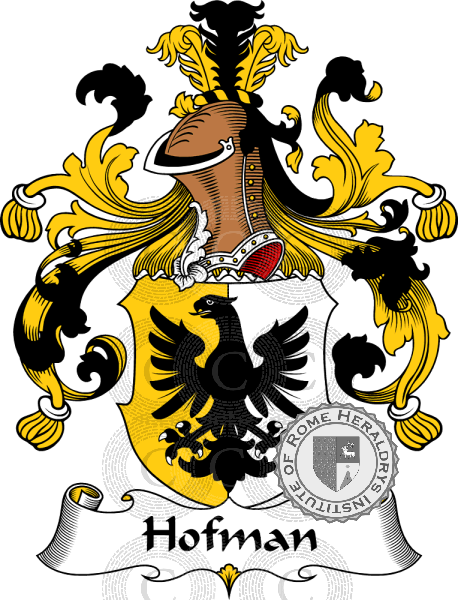 Coat of arms of family Hofman