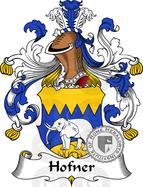 Coat of arms of family Hofner