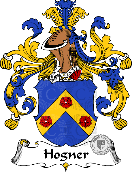 Wappen der Familie Hogner