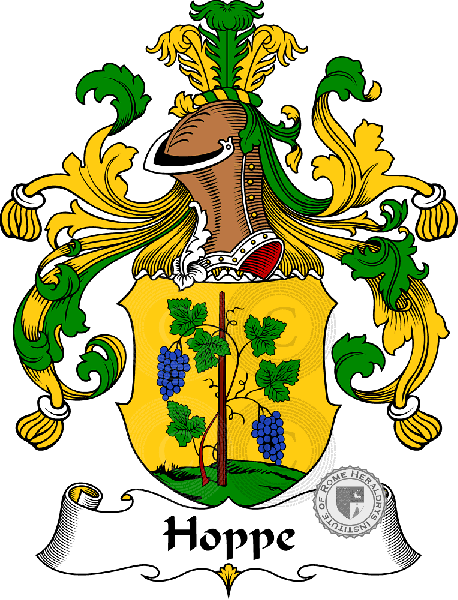 Wappen der Familie Hoppe