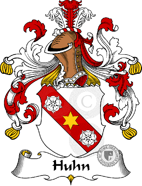 Wappen der Familie Huhn