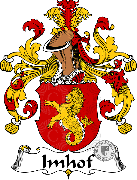 Coat of arms of family Imhof