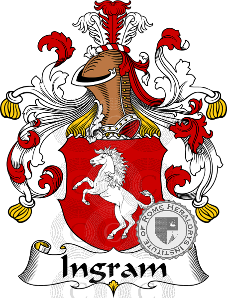 Escudo de la familia Ingram