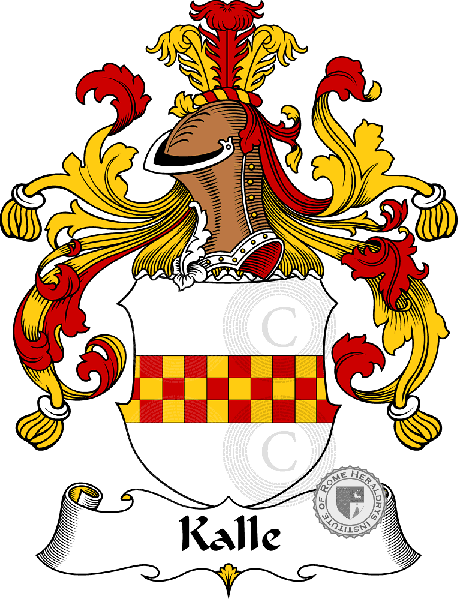 Wappen der Familie Kalle
